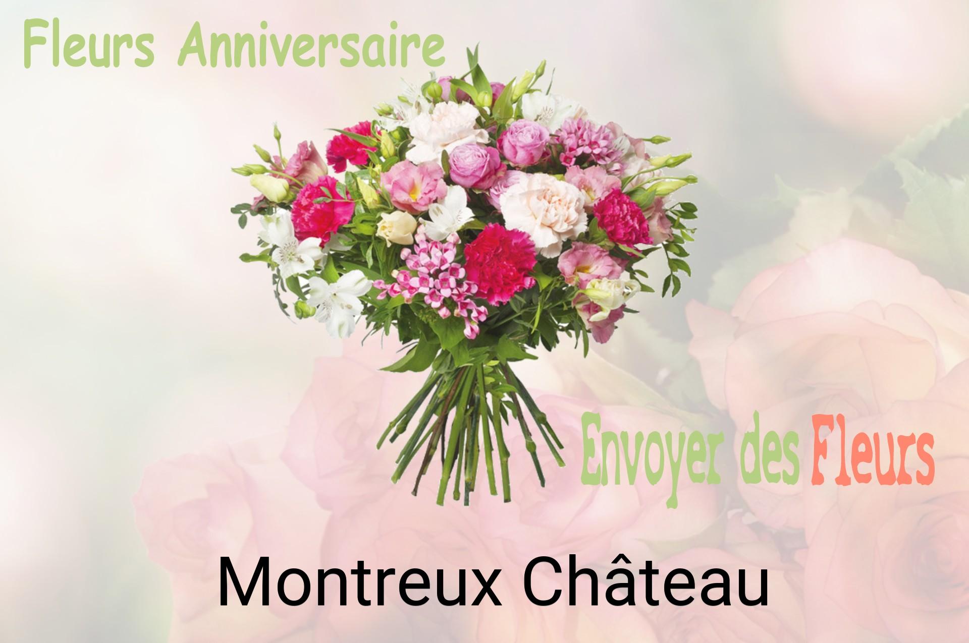 Bouquet de fleurs d’anniversaire livré à Montreux-Château